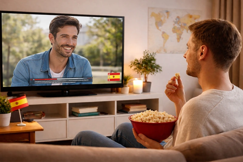 آیا با فیلم دیدن میتوان زبان اسپانیایی را تقویت کرد؟