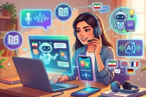 روش های تمرین زبان با هوش مصنوعی